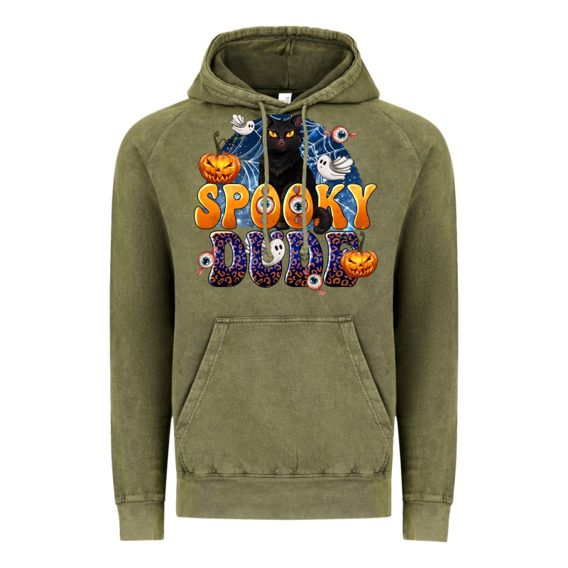 Spooky Dude Vintage Hoodie by texasbilliewilder | Teevron