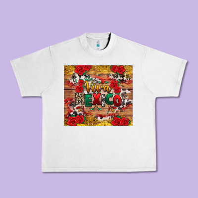 Viva Mexico Urban Heavy Tee Designed By Texasbilliewilder
