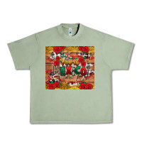 Oil Green Viva Mexico Urban Heavy Tee - texasbilliewilder