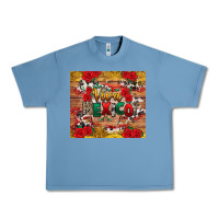 Pebble Blue Viva Mexico Urban Heavy Tee - texasbilliewilder