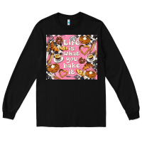 Black life is what you bake it with cowhide Long Sleeve Tee - TumblerDesignByShophia