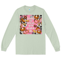 Matcha life is what you bake it with cowhide Long Sleeve Tee - TumblerDesignByShophia