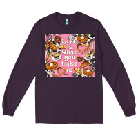Plum life is what you bake it with cowhide Long Sleeve Tee - TumblerDesignByShophia