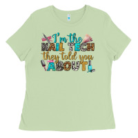Matcha i'm the nail tech they told you about bbs Ladies Tee - BundleAndBundleShop