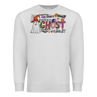 Dove Grey ghost Premium Sweatshirt - CowhideDigitalArt