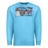 Ocean Blue ghost Premium Sweatshirt - CowhideDigitalArt