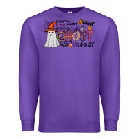 Purple ghost Premium Sweatshirt - CowhideDigitalArt