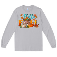 Moon Dust hello fall heifer cow Long Sleeve Tee - RanaPortraitStore