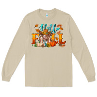 Mushroom hello fall heifer cow Long Sleeve Tee - RanaPortraitStore