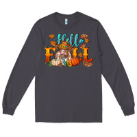 Smoke hello fall heifer cow Long Sleeve Tee - RanaPortraitStore