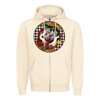 Sandshell Cowgirl Boots Zipper Hoodie - FaDigitalArtStudio
