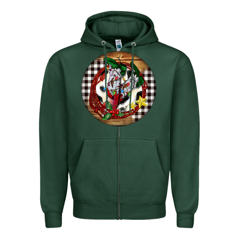 Cowgirl Boots Zipper Hoodie by FaDigitalArtStudio | Teevron
