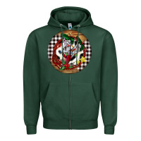 Sports Green Cowgirl Boots Zipper Hoodie - FaDigitalArtStudio