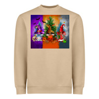 Mushroom halloween gnomes Heavyweight Sweatshirt - FaDigitalArtStudio