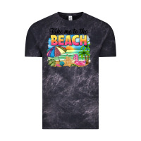 Cloud Black take me to the beach Vintage Tee - NancyCooperArtShop