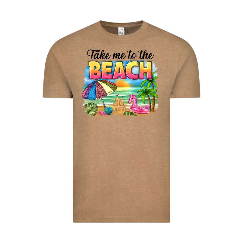 Take Me To The Beach Vintage Tee by NancyCooperArtShop | Teevron