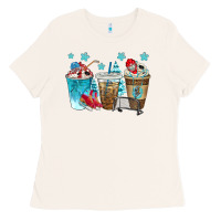 Bone hockey coffee cups bbs Ladies Tee - BundleAndBundleShop