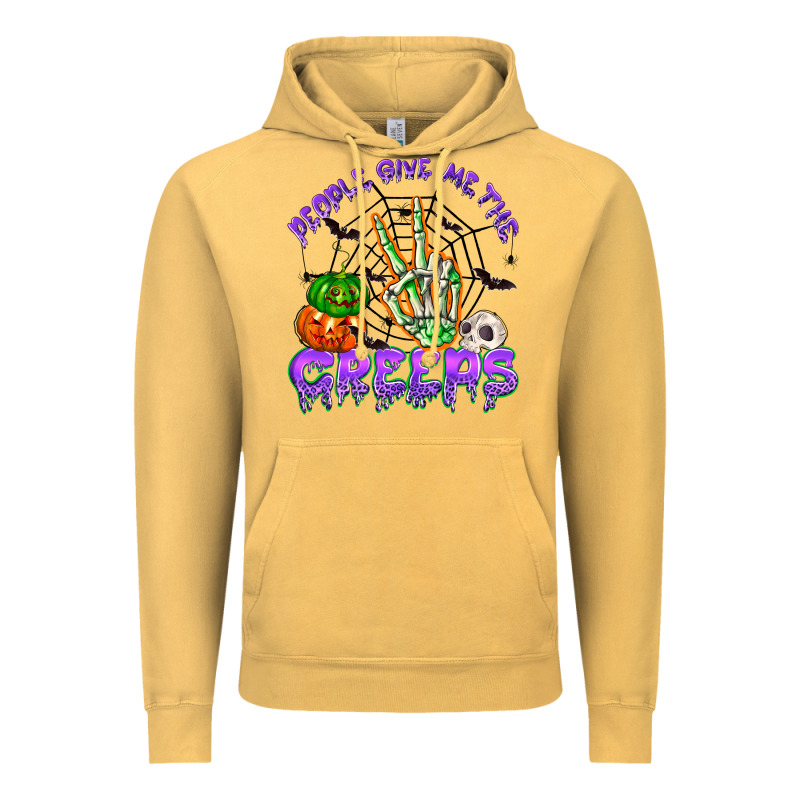 People Give Me The Creeps Vintage Hoodie by NancyCooperArtShop | Teevron