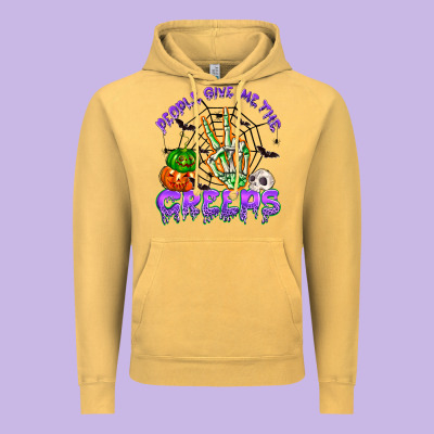 People Give Me The Creeps Vintage Hoodie Designed By Nancycooperartshop