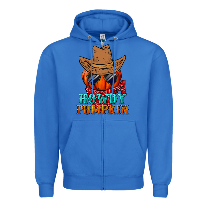 Howdy Pumpkin Zipper Hoodie by BundleAndBundleShop | Teevron