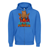 True Royal howdy pumpkin Zipper Hoodie - BundleAndBundleShop
