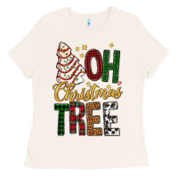 Bone oh christmas tree bbs Ladies Tee - BundleAndBundleShop