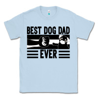 Dusty Blue Best dog dad ever Classic Tee - Bettercallsaul