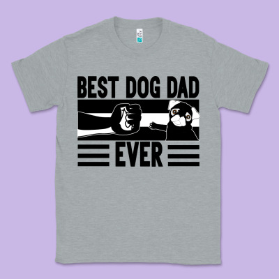 Best Dog Dad Ever Classic Tee Designed By Bettercallsaul