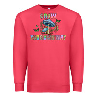 Cardinal grow your own way Premium Sweatshirt - CowhideDigitalArt