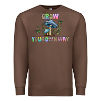 Chestnut grow your own way Premium Sweatshirt - CowhideDigitalArt