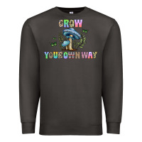 Smoke grow your own way Premium Sweatshirt - CowhideDigitalArt