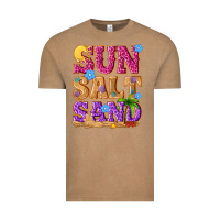 Vintage Coffee sun salt sand summer Vintage Tee - NancyCooperArtShop