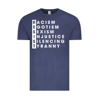 Vintage Denim resist   political resistance Vintage Tee - baoMotion