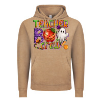 Vintage Coffee Teacher Boo Crew Vintage Hoodie - texasbilliewilder