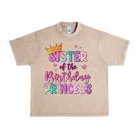 French Oak sister of the birthday princess Urban Heavy Tee - NancyCooperArtShop