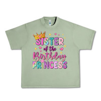 Oil Green sister of the birthday princess Urban Heavy Tee - NancyCooperArtShop