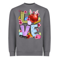 Storm Easter love Teacher Heavyweight Sweatshirt - OliviaCreatesArt