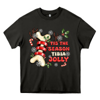 Asphalt tis the season tıbıa jolly Heavy Core Tee - MaliasSmallBusiness