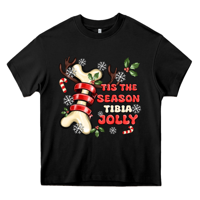 Tis The Season Tıbıa Jolly Heavy Core Tee by MaliasSmallBusiness | Teevron