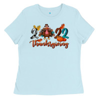 Baby Blue 2022 thanksgiving bbs Ladies Tee - BundleAndBundleShop