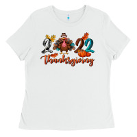 White 2022 thanksgiving bbs Ladies Tee - BundleAndBundleShop
