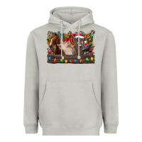 Moon Dust festive farmyard gathering Heavyweight Hoodie - CowhideDigitalArt