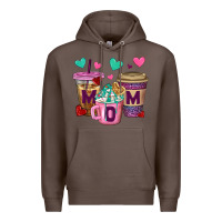 Coffee Western Mom Coffee Cups Premium Hoodie - BundleAndBundleShop