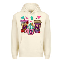 Sandshell Western Mom Coffee Cups Premium Hoodie - BundleAndBundleShop