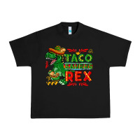 Black Tacosaurus Rex Urban Heavy Tee - texasbilliewilder