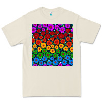 Bone Pride lgbtq flowers seamless pattern Premium Tee - BundleAndBundleShop