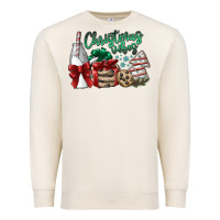 Sandshell christmas vibes Premium Sweatshirt - SublimationCraftShop