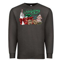 Smoke christmas vibes Premium Sweatshirt - SublimationCraftShop