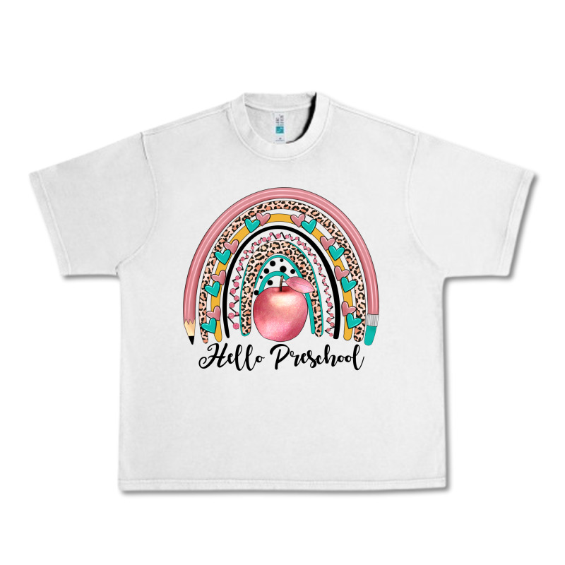 Hello Preschool Urban Heavy Tee by JahusDesignShop | Teevron