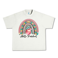Pistachio hello preschool Urban Heavy Tee - JahusDesignShop